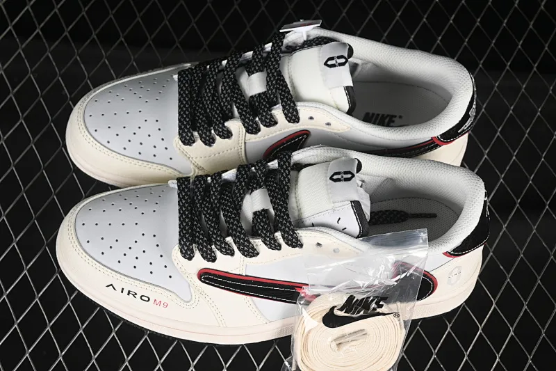All categories Air Jordan Jordan series basketball shoes Air Jordan 1 Low high-end customized low-top sneakers Travis Scott x Fragment Design x Air Jordan 1 Low OG SP AJ1 asked the world to jointly brand gilt black low-top cultural casual sneakers FC1688-238